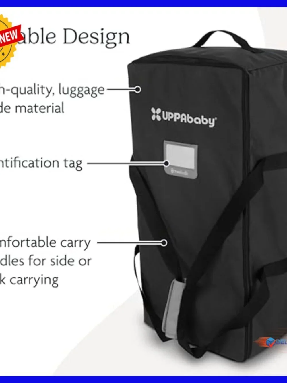Durable Travel Bag for Playard with Handles, Padded Protection
